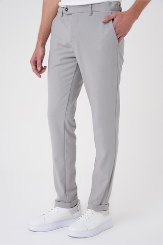Efor Comfort Fit Beli Lastikli Dokulu Gri Jogger Pantolon P 1186 Gri