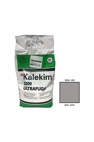 2239 Ultra Fuga Slikonlu Derz Dolgu Gri 5 Kg 0.25 KG