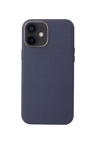 Apple Uyumlu iPhone 12 Mini Kılıf Zore Eyzi Kapak Lacivert