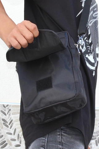 Mergenshoes Svn Sv72 Siyah Polyester Kumaş Erkek El Omuz Çantası Siyah