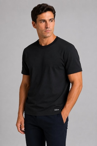 Alexandergardi Yaka Detaylı T-shirt Siyah