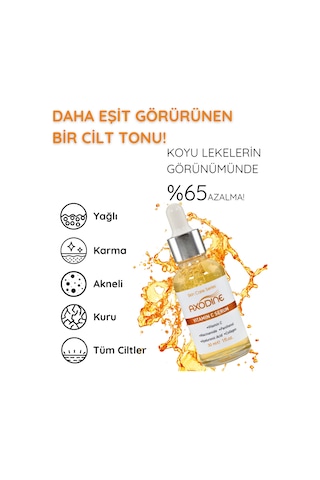 Axodine C Vitamini Aydınlatıcı ve Ton Eşitleyici Bakım Serumu 30 ML