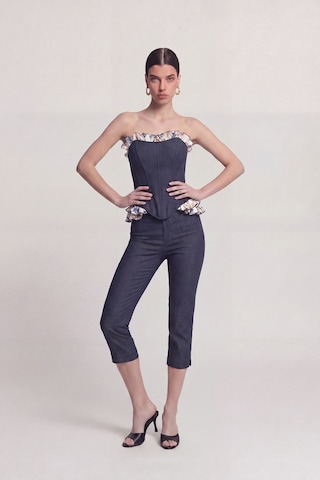 Holly Lolly Jean Görünümlü Venus Capri Pantolon Lacivert