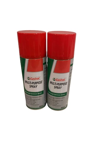 2'li Castrol 400 ml Çok Amaçlı Temizleme Spreyi 2'li Castrol 400 ml Çok Amaçlı Temizleme Spreyi