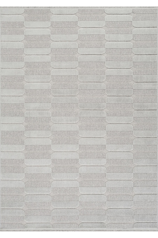 Kaşmir Halı İskandinav Otto Grey 160x230 Cm Salon Mutfak Halısı Yolluk Gri
