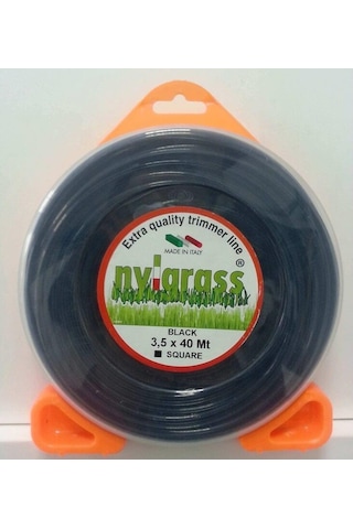 Nylgrass Motorlu Tırpan Misinası 3.5mm 4 Köşe 40 Mt