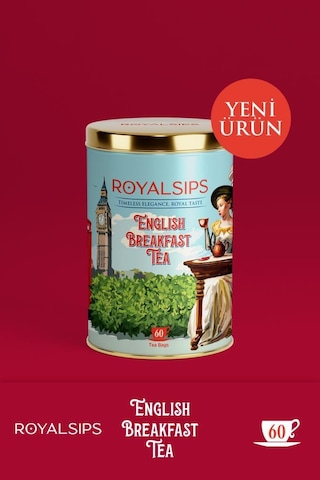 English Breakfast Tea 60 Süzen Poşet