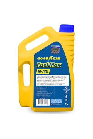 Goodyear Fuel Max 5W-30 Motor Yağı 4 L