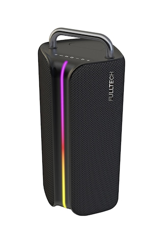 Fulltech Fxs2 Taşınabilir Kablosuz Bluetooth Hoparlör Siyah 120w Güç, Rgb Işık, Ipx4 Su Geçirmez,