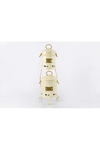 Yıldıray Metal Metal Standlı Küçük Boy Mini Patates Soğanlık 769245193703
