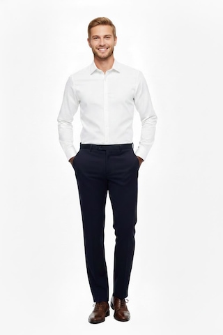 UKİ Uki Lacivert Comfort Fit Klasik Pantolon