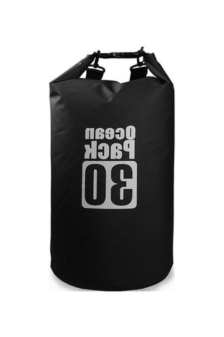 Flybuy Su Siyah Sırt Kuru Hava Geçirmez Çantas Açık 30l 20l 15l 10l / / / To