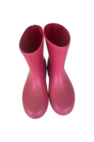 Belix Bahçe Ve Yağmur Renkli Çocuk Çizmesi 26-35 Pembe Pembe