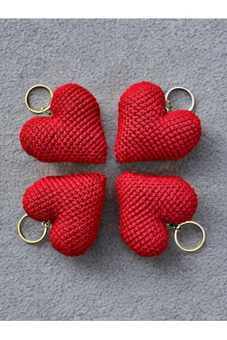 Amigurumi Anahtarlık 6-8 Cm Sevimli El Örgüsü Hediyelik Anahtar Ve Çanta Aksesuarı