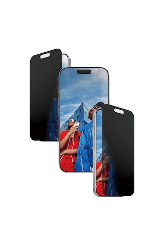 Panzerglass Apple Uyumlu iPhone 17 16 Pro Ultra wide Fit Çerçeve Aparatlı 2 Yönlü Gizli hayalet Ekranlı Koruyucu