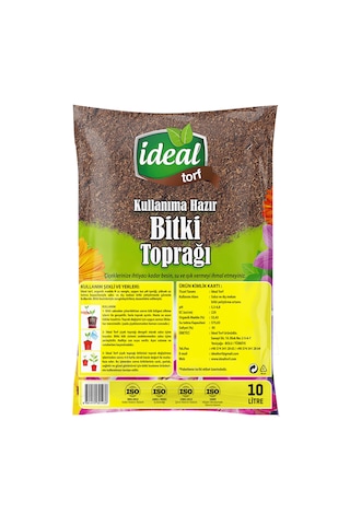 İdeal Torf Bitki Toprağı 10 Litre 1