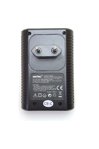 Sertec C802 Universal 4'lü Hızlı Pil Şarj Aleti Kalem-Ince-9 V N11.349