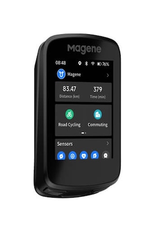 Magene C606 Gps Bisiklet Bilgisayarı Renkli Ekran Siyah