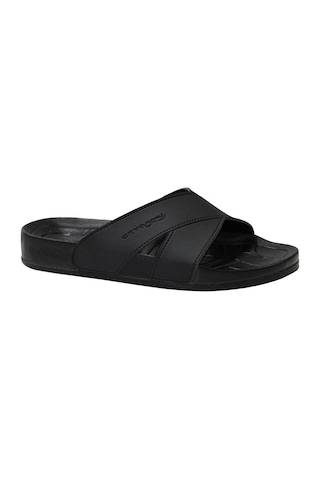 Ceyo Bermuda-m1 Siyah Ortapedik Erkek Terlik & Sandalet Siyah