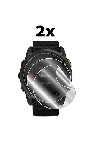 Ipg Fenix 8-51 Mm Amoled/enduro 3 Hidrojel Ekran Koruyucu 2 Adet Görünmez Hd Şeffaf Film Çizilmez Kendi Kendini İyileştirme/enduro3 İçin Kabarcıksız Sku: Smg8690010114921