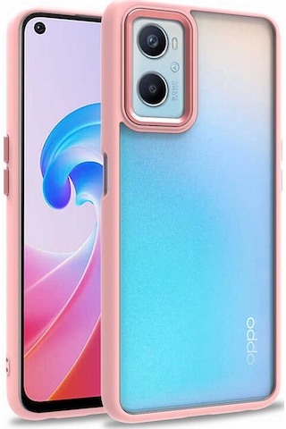 A76 Kılıf Tchs Flora Kapak - Rose Gold Rose Gold
