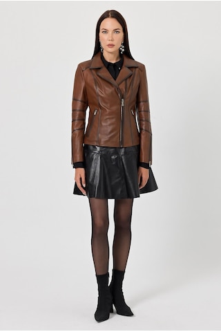 Diana Taba Kadın Deri Mont 001