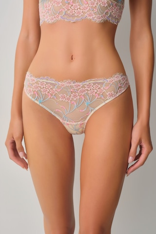 Suwen Clara Dantelli Brazilian String Külot Wsl10210189995 Renkli Desenli