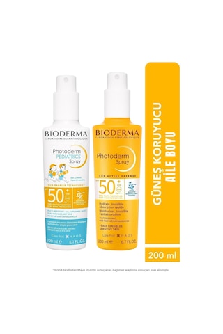 Bioderma Photoderm Aile Boyu Sprey Güneş Kremi Paketi