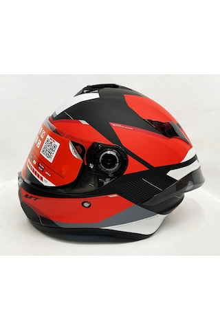 Mt Targo S Kay B5 Şeffaf Vizörlü V-14B Kapalı Kask