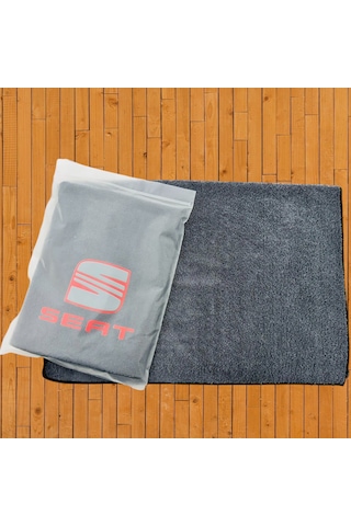 Mikrofiber Oto Kurulama Yıkama Havlusu 50x70 Araba Logolu Bez 18