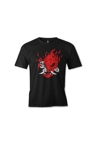 Cyberpunk - Samurai Siyah Erkek Tshirt Cyberpunk - Samurai Siyah Erkek Tshirt