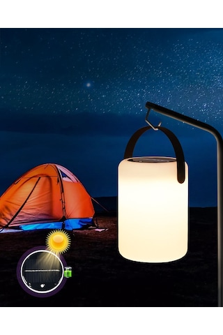 Solin Solar Masa Lambası Beyaz