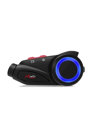 Maxto M3S 2k Hd 1440P Kameralı Intercom Motosiklet Kask Intercom