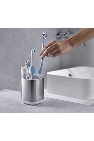 Easystore Diş Fırçalık, Paslanmaz Çelik 000 Açık Krem