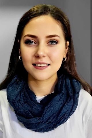 Tezzgelsin Kadın Çift Dolama Triko Örgü Boyunluk Lacivert