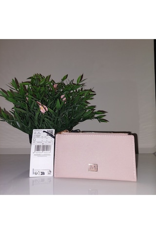 Çift Bölmeli Açık Pembe Cüzdan Açık Pembe