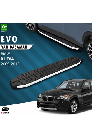 S-dizayn Bmw X1 E84 Evo Aluminyum Yan Basamak 183 Cm 2009-2015