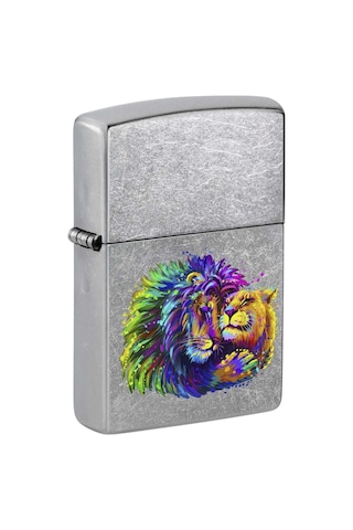 Zippo Lion Design Windproof Çakmak - 49007-00071-model17