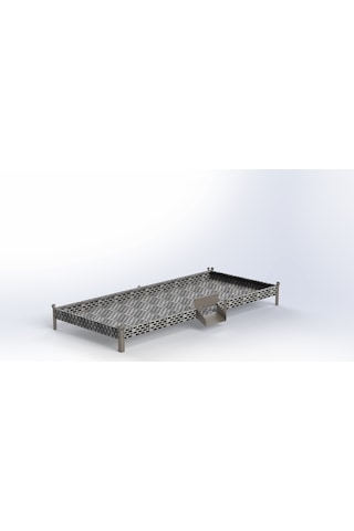 Ceviz Ve Meyve Kurutma Rafları 1 Adet Ölç.95X220X12Cm120Kg