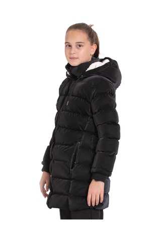 Xo Kids Kız Çocuk Mont 5-8 Yaş 8045 Siyah