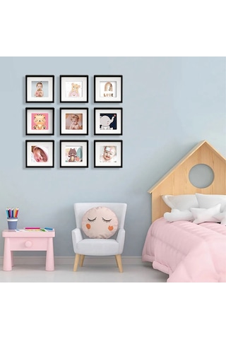 Kişiye Özel Yapışkanlı Sök Tak Paspartulu Pola Çerçeve 1 Adet 76723