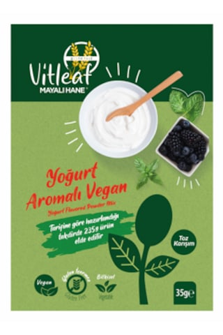 Yoğurt Aromalı Vegan Toz Karışım 35 G
