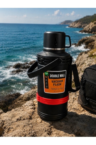 Profesyonel Termos 1,8 Litre - Kamp, Piknik & Dış Mekan Çelik Termos Nishev Renkli