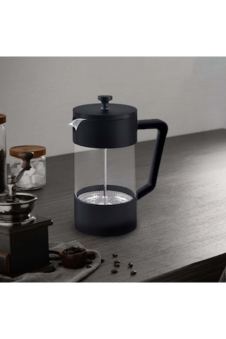 Suntek Cam Çaydanlık Paslanmaz Çelik Filtre Kahve Makinesi 600ml