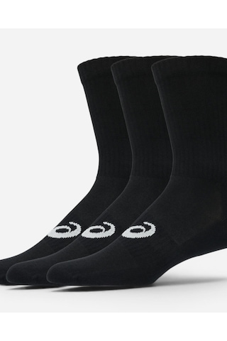 Asics 3 Pack Crew Sock Siyah Koşu Çorabı 3033c298-001