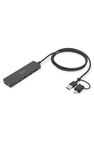 Digitus Da-70236 4 Port Usb 3.0 Çoklayıcı Hub Usb-type-c Soket