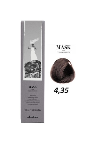 Davines Mask Vibrachrom 4,35 Dore Akaju Saç Boyası 100 Ml