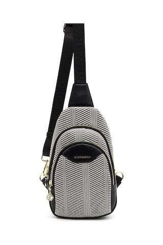 Silver Polo Kadın Bel Çanta 959 Siyah