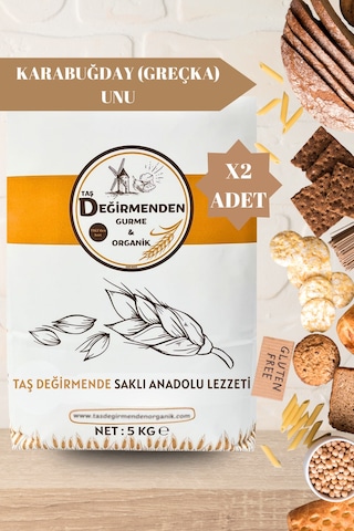 Karabuğday (Greçka) Unu (Gluten İçermez) - 10 Kilo