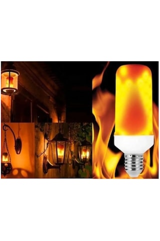 Yüceeller Alev Ampul 7w Led 3 Foksiyonlu